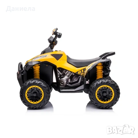 Ел. ATV SPEED жълто, снимка 3 - Коли, камиони, мотори, писти - 55265705