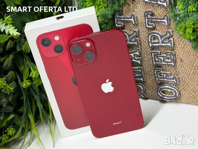 ! ТоП ! iPhone 13 128GB 100% батерия Red Гаранция 39722
