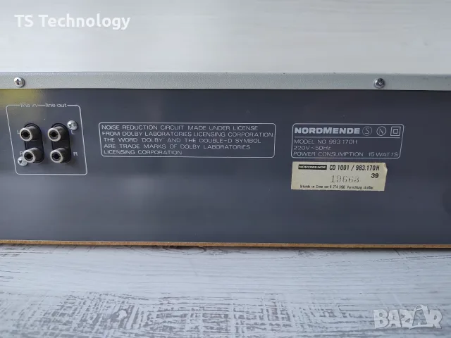 Винтидж Касетен Дек Nordmende CD 1001 – Произведен в Япония / Перфектен, снимка 8 - Декове - 55294286