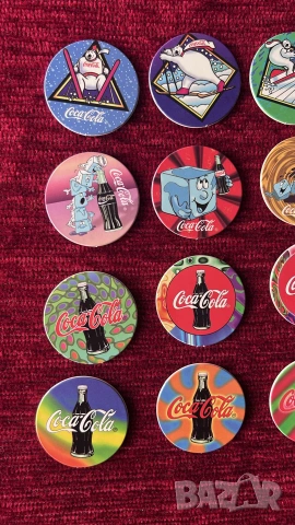 редки винтидж Coca-Cola POG/Milk Caps от 1996 г., част от колекцията "Coke Cap"., снимка 2 - Колекции - 55275575