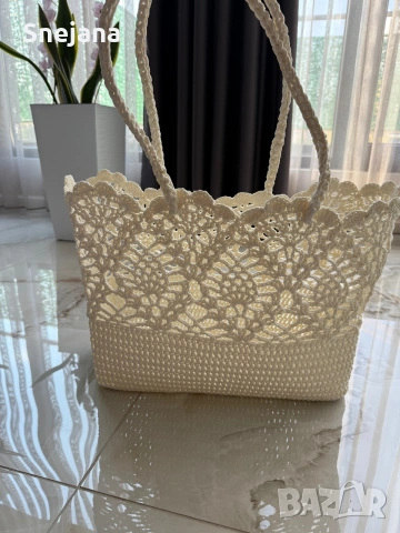 Плетена чанта за 13€ от 35€, снимка 2 - Чанти - 51146433