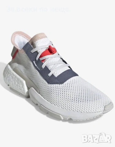 ADIDAS Point of Deflection System 3.1 Shoes White/Grey Мъжки Маратонки Код P2330, снимка 2 - Маратонки - 54399623