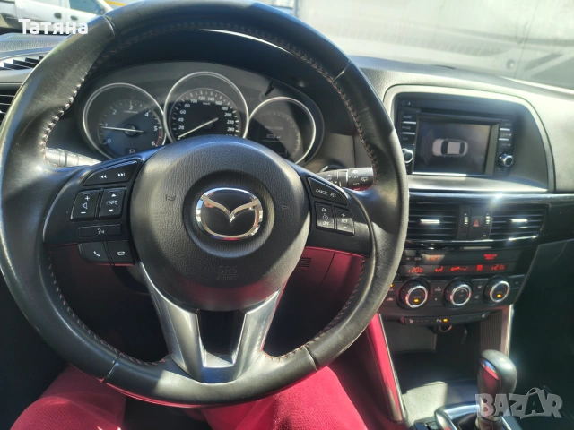 Mazda CX-5 2.2d Skyactiv, FULL EXTRAS-Keyless, Bose, Кожа, снимка 13 - Автомобили и джипове - 55130295