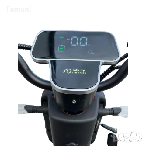 Електрическа Триколка PUDDING 1800W - Синя, снимка 2 - Мотоциклети и мототехника - 53777325