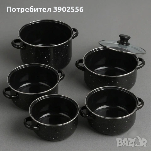 комплект тенджери + тиган