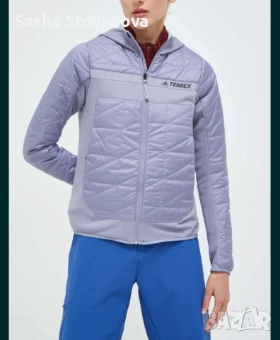Adidas Terrex Multi Primegreen Hybrid Insulated Women's Jacket. Размер xs,свободна кройка.КАТО НОВО, снимка 4 - Якета - 54316592
