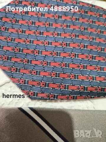 копринени вратовръзки Hermes, YSL, FERRE, Versace , снимка 8 - Други - 55601122