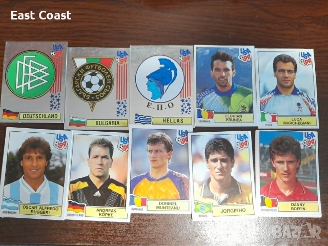 Голям лот емблеми и стикери/отрезки Panini Световно 94-та и 98-ма, Европейско 96-та, снимка 3 - Фен артикули - 54995647