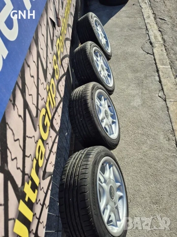 Джанти Azev 15 цола ,4х100 , 7.5j ,et30 , 195/55/15 Vw Honda Opel, снимка 8 - Гуми и джанти - 54479776