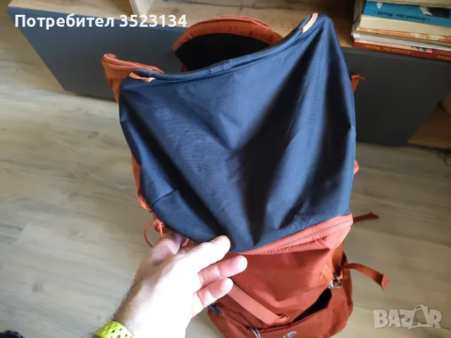 QUECHUA РАНИЦА ЗА ПЛАНИНСКИ ПРЕХОДИ MH500, 38 ЛИТРА, КАФЯВА, снимка 10 - Спортна екипировка - 55638857
