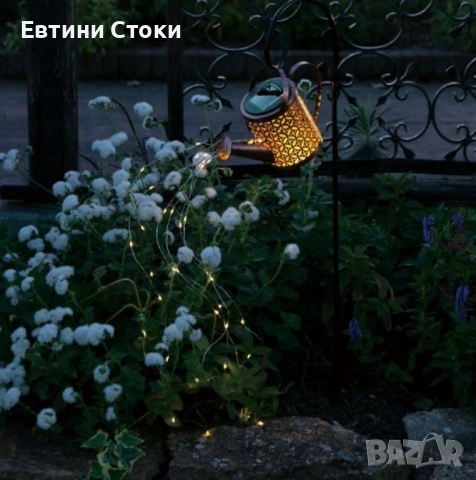 Соларна LED лампа „Водопад“ с 60 светлини, снимка 10 - Соларни лампи - 54426419