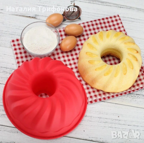 Силиконова форма за кекс със забавен цвят! , снимка 2 - Други - 54000929