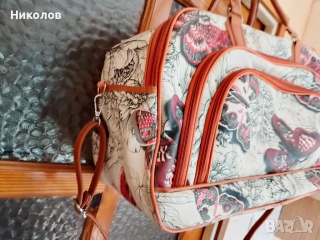 Куфар 2бр колелца "60/40/25см"  "GAND" "к-т 15€"!+Сак олекотен "1кг"!, снимка 13 - Куфари - 54802217