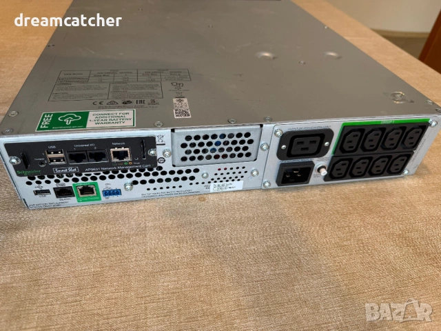 UPS APC Smart 3000VA RM/230V Line Interactive без батерии, снимка 2 - UPS захранвания - 54141084
