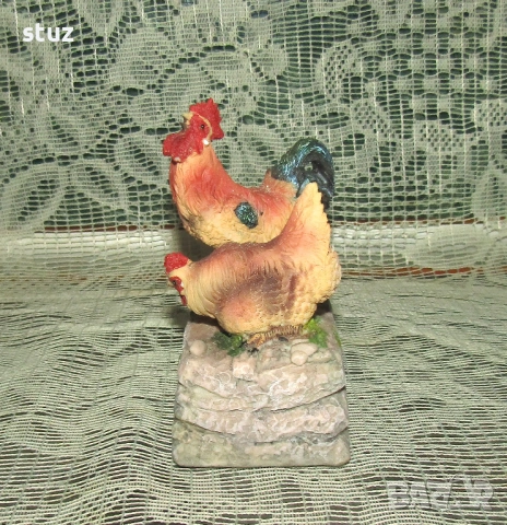 Музикално украшение със сензор за движение Петел и Кокошка, снимка 5 - Музикални играчки - 53976218