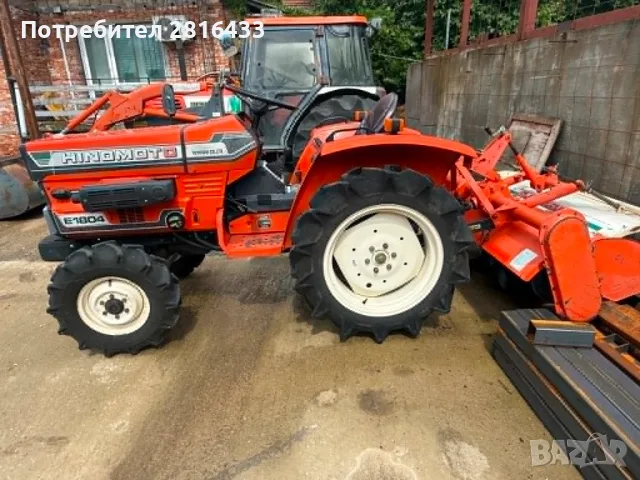 Трактор HINOMOTO E1804 4x4, снимка 4 - Селскостопанска техника - 55407710