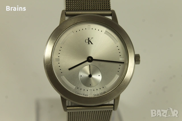 Швейцарски Стоманен Часовник CALVIN KLEIN K3311 Quartz, снимка 4 - Мъжки - 55014473