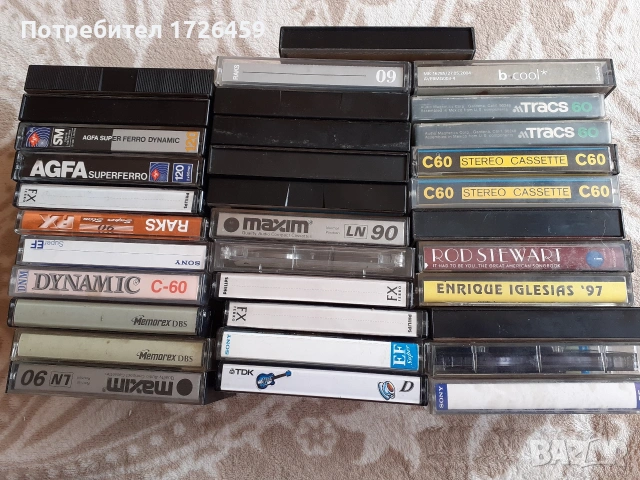 Аудио касети, снимка 3 - Аудио касети - 54192200