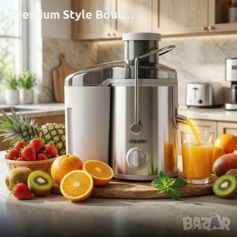 Компактна сокоизстисквачка Mesko MS 4126 