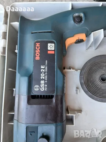 Бормашина Bosch GSB 20-2 E, снимка 3 - Бормашини - 55431227