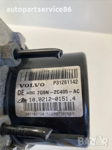 ABS помпа за Volvo S80 2400CC (2009) 7G9N-2C405-AC, P31261142, снимка 2 - Части - 54055507