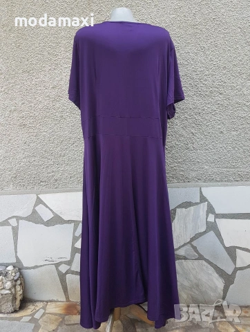 4XL  Нова дълга  официална рокля Rose Gal , снимка 6 - Рокли - 54982305