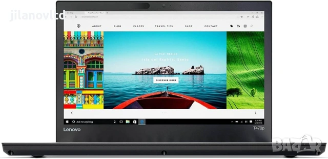 Лаптоп Lenovo T470P I5-7440HQ 8GB 256GB SSD NVME 940MX с до 24 МЕСЕЦА ГАРАНЦИЯ, снимка 4 - Лаптопи за работа - 55082348