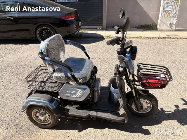 Триместна електрическа триколка Telstar, снимка 2 - Мотоциклети и мототехника - 55479545