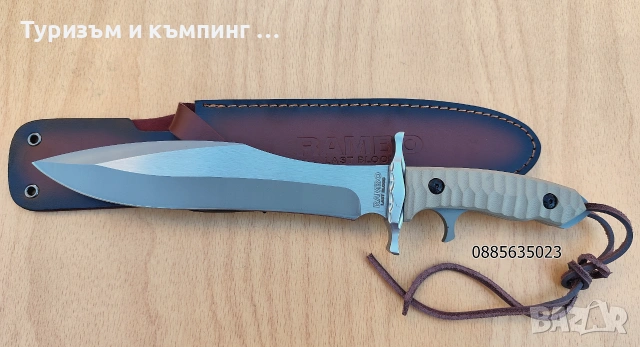 Rаmbо Lаst Вlооd Неаrtstорреr, снимка 2 - Ножове - 48984329