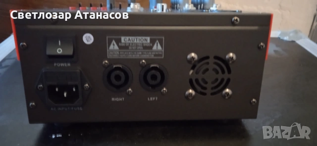 Активен 4-канален аудио миксер Granvoz, снимка 3 - Ресийвъри, усилватели, смесителни пултове - 54052888