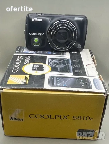 ✅ Nikon 🔝 CoolPix S810 c, снимка 6 - Фотоапарати - 49468093