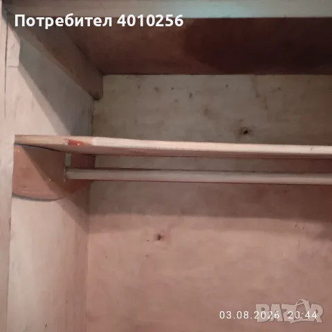 ПЛОВДИВ - АНТИКВАРЕН ГАРДЕРОБ ЕСТ. ДЪРВО - 1930 Г., снимка 12 - Антикварни и старинни предмети - 55536834