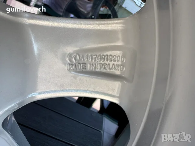 Оригинални Джанти Мерцедес Вито Vito V-Class-17 цола , снимка 8 - Гуми и джанти - 55557090