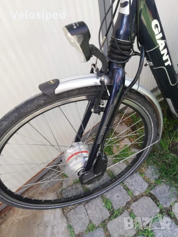 Електрически велосипед GIANT 28"  29V с две батерии., снимка 4 - Велосипеди - 54972941