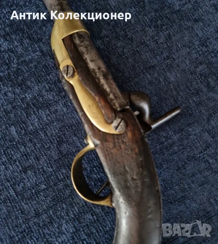 Капсулен пистолет. Модел Tbis 1822, снимка 4 - Антикварни и старинни предмети - 55492414
