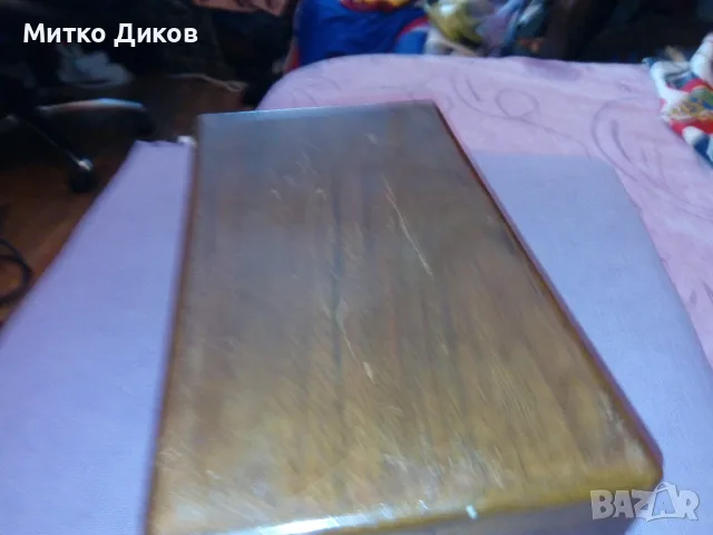 Дървена  кутия от соца 240х136х95мм №8, снимка 6 - Декорация за дома - 55571566