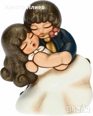 Керамична фигурка THUN Влюбена танцуваща двойка