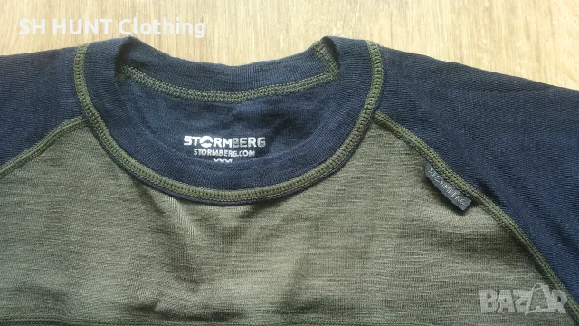 STORMBERG Ullensvang Thermo 70% Merino Wool размер 2-3XL термо блуза 70% Мерино вълна - 2786, снимка 4 - Блузи - 55383483