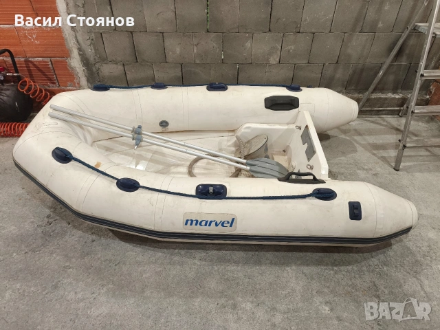 Лодка риб с двигател Хонда , снимка 2 - Воден транспорт - 54597354