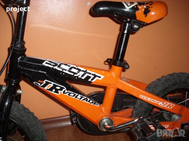 SCOTT 12 ″ USA Детски велосипед,колело със спомагателни колела.Промо!, снимка 4 - Детски велосипеди, триколки и коли - 54652400