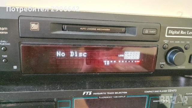 SONY MDS - JE520 minidisc, снимка 3 - Аудиосистеми - 54091469