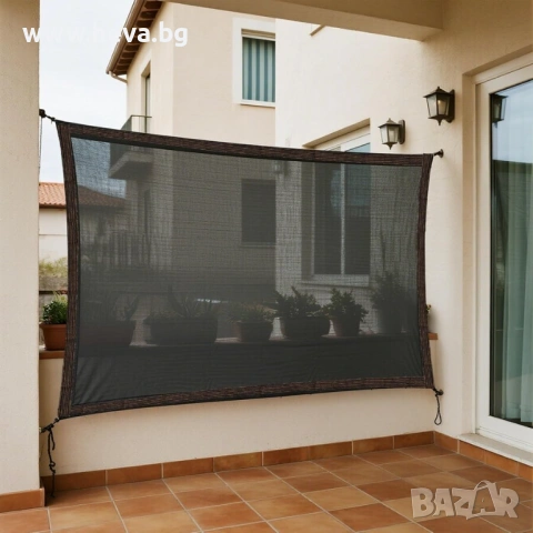 Слънцезащитна мрежа за сянка 70%, снимка 7 - Други стоки за дома - 54220122