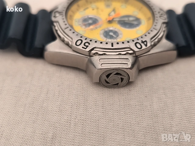 Часовник Citizen diver със сензор , снимка 10 - Мъжки - 54978105