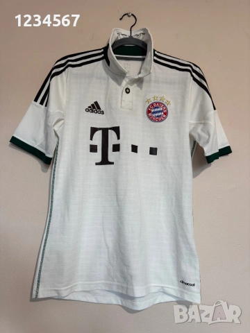 BAYERN MÜNICH 2013 2014 AWAY FOOTBALL SHIRT SOCCER JERSEY ADIDAS Z25686.