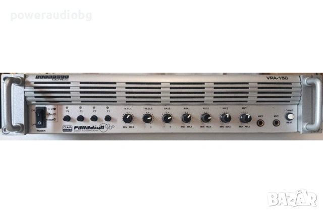 Усилвател Dap Audio VPA-150 - 150 Вата,100Volt, 4 зони