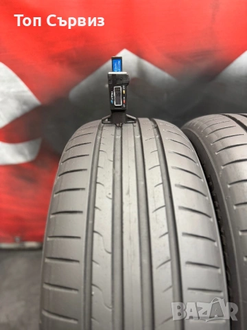 205 55 16, Летни гуми, Dunlop SportBluResponse, 2 броя, снимка 4 - Гуми и джанти - 54948399