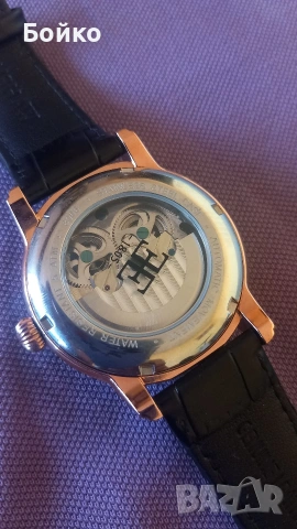 Thomas Earnshaw Longitude Skeleton Automatic чисто нов пълен комплект, снимка 8 - Мъжки - 55178579