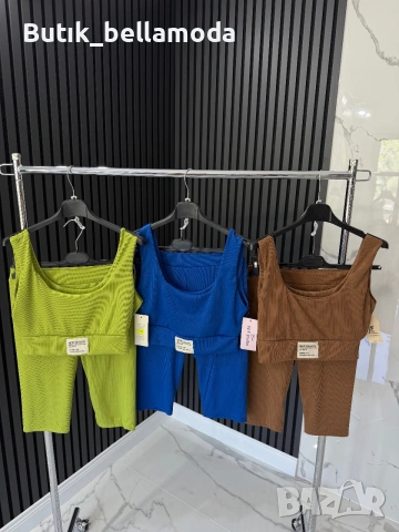 Рипсен сет клин и топ, снимка 8 - Комплекти - 55083934