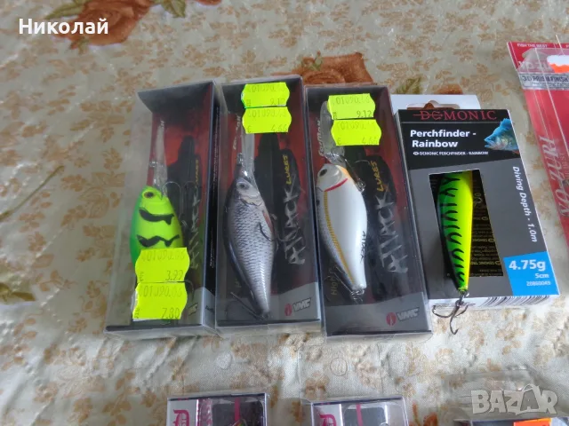 Нови воблери и цикади,за щука и др.(общо 10 броя), снимка 3 - Такъми - 54857589