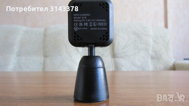 Mini Wi-Fi Q18 Pro камера, снимка 3 - IP камери - 55025520